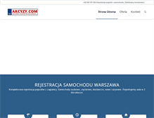 Tablet Screenshot of akcyzy.com